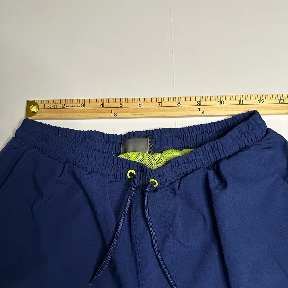 Eddie Bauer‎ Boys Swim Trunks XL 18/20 Pockets Blue Green
